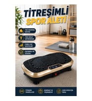 Titreşimli Fitness Platformu Ev Tipi Egzersiz Aleti Kas Aktivasyon Destekli Spor Platformu