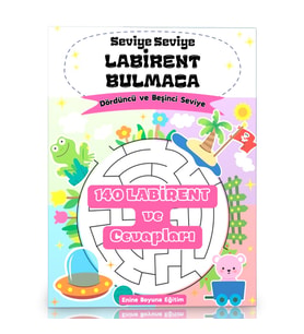 Normal Seviye Labirent Bulaca Kitabı (Kalem Hediyeli)