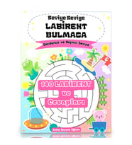 Normal Seviye Labirent Bulaca Kitabı (Kalem Hediyeli)