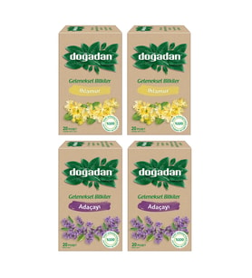 Doğadan 20 li Bardak Poşet 4 lu Karma Paket
