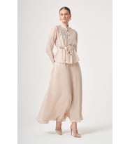 FTZ Women Kadın Helena Etekli Takım Beige 31455