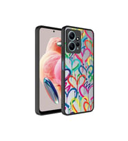 Xiaomi Redmi Note 12 4G Uyumlu Kılıf Aynalı Desenli Kamera Korumalı Parlak Zore Mirror Kapak
