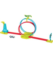 Hot Wheels Neon Yarışlar Çifte Çemberde Yarış Seti (Çok Renkli)