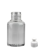 60ml şeffaf şişe puspul kapaklı, 12 adet, puspul kapaklı şişe, deterjan şişesi, plastik şişe, şeffaf şişe, sabun şişesi, duş jeli şişesi