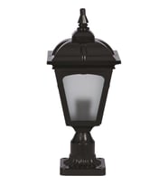 AVONNI BSU-68185-BSY-K Siyah Boyalı Dış Mekan Aydınlatma E27 ABS Polikarbon Cam 20cm