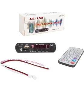 USB-123 Araç Aux Bluetooth Çevirici Board Mikrofon ve Konuşma Özellikli Yeni Ürün 12 Volt