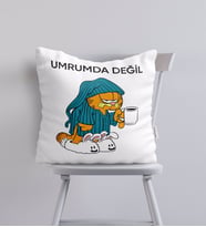 BK Gift Umrumda Değil Tasarımlı Yastık - Model 1