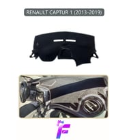 RENAULT CAPTUR 1 (2013-2019) Uyumlu Torpido Örtüsü Yansıma Önleyici Koruma Hızlı Montaj J44