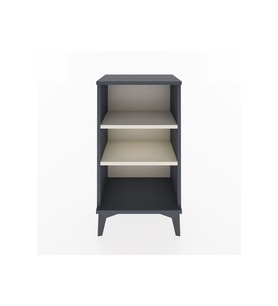 Arges Komodin 2 Raflı 44x30x80 Antrasit-Aytaşı