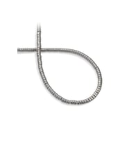 Hematit Doğal Taş Titanyum Yassı Rondela Kesim 4x2mm Dizi