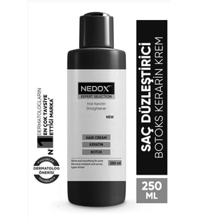 NEDOX Saç Düzleştirici,şekillendirici Keratin Botoks Krem 250 ml