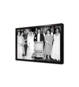 Atatürk 5 Aralık Kadın Hakları Günü Çerçeveli Mdf Tablo