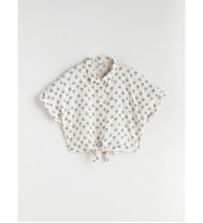 LCW Kids Ekru Kız Çocuk Crop Bluz