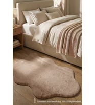 Youdayhomecollection Poly Peluş Post Şeklinde Halı Model Oturma Odası Halısı