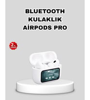 Dokunmatik Ekranlı Bluetooth Kulaklık – ANC, Suya Dayanıklı, Powerbank Kutulu