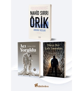 Ankara Yazıları/Nahid Sırrı Örik - Acı Yoruldu/Serhan Asker - Dünya Bizi Lafa Tutmadan/Mehmet Çelebi