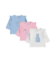 Civil Baby Tavşan Baskılı 3'lü Set 6-18 Ay Sweatshirt - Standart