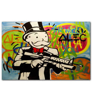 Cakatablo  Monopoly Savaşları MDF Tablo