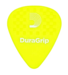 Planet Waves 7DYL3-10 Duralin Duragrip İnce-Orta (Light/Medium) Gitar Penası - Sarı (10'lu Paket - Profesyonel)  Gelişmiş Tutuş Konforu, Dengeli Sertlik Derecesi ve Yüksek Malzeme Kalitesi