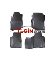 Honda Jazz 2009 3D Havuzlu Paspas Siyah