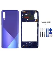 Samsung Galaxy A30S - SM-A307F FULL Kasa Arka Kapak Takım MAVİ - TAMİR SETİ