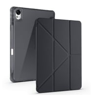 Lexroo Huawei Matepad 11.5 2025 Kılıf Tri Folding Kalem Bölmeli Standlı Kılıf - Siyah