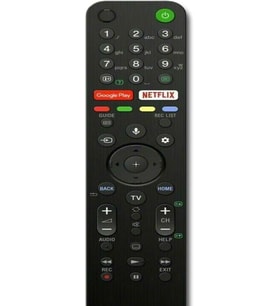 Sony RMF-TX500E/RMF-TX500P Ses Komutlu Sony TV'ler için Orijinal Uzaktan Kumanda