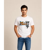 VIGOSS BASKILI OVERSIZE ERKEK T-SHIRT 62536-30010