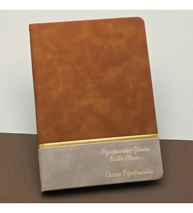 pilelistore Öğretmenler Günü Hediyesi Defter Taba