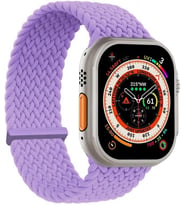 Apple Watch Series 9 41mm Kordon Knitted Fabric Loop (Apple Watch Series 9 41mm ile Uyumlu Kordon, Akıllı Saat Kayışı)