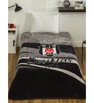 Taç Lisanslı Beşiktaş 1903 Tek Kişilik Battaniye 2026 yeni model