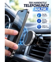 Halandırma Izgarası İçin Manyetik Araç Telefon Tutucu