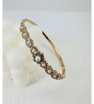 Zirkon Taşlı Pirinç Xuping Bileklik 5.8 Mm - Kbl0206