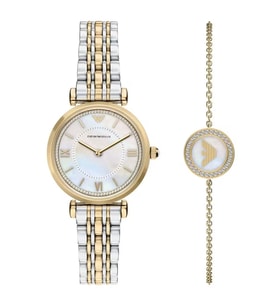 Emporio Armani AR80086SET Kadın Kol Saati ve Bileklik Seti