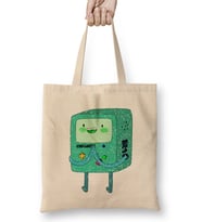 Adventure Time Bmo And Snow Bez Çanta Uzun Saplı