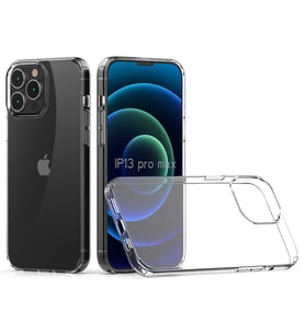 Apple iPhone 13 Pro Max Uyumlu Kılıf Zore Coss Kapak (Renksiz)