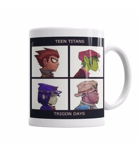 Teen  Titans Kupa Bardak Porselen