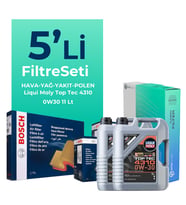 BOSCH Ford Transit V363 2.0 Dizel Filtre Bakım Seti Liqui Moly Motor Yağlı (2014-2024) 5 Li