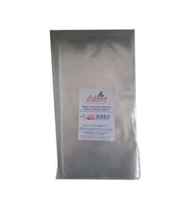 LokmanAVM Jelatin Torba Poşet 15X30 Cm Şeffaf İnce Mikron 1000 Gr 1 Paket
