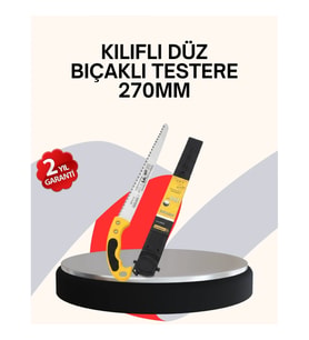 Mey İthalat® Bahçe İşleri İçin Kılıflı Budama Testere Bıçkı