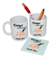 Edebiyat Öğretmenine Hediye - Öğretmenler Günü İsimli Set
