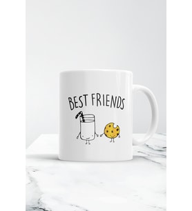 Best Friends Süt Kurabiye Kupa Bardak