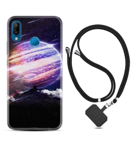 Huawei P20 Lite Mate 10 20 Lite Pro P40 Lite KılıfBoyun Askılı Silikon Super Planet 1797