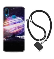 Huawei P20 Lite Mate 10 20 Lite Pro P40 Lite KılıfBoyun Askılı Silikon Super Planet 1797