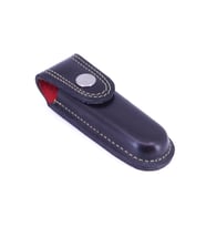 Deri Çakı Kılıfı - Siyah 12 cm