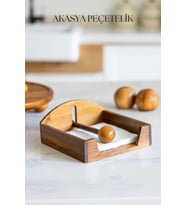 Akasya Ağacı Peçetelik - Şık Fonksiyonel