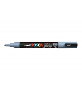 Uni Posca PC-3M Boyama Markörü 0.9-1.3 mm KURŞUN GRİ 