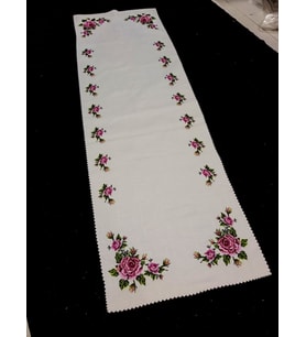 Kanaviçe Runner Dijital Baskılı 40x140cm