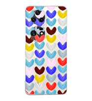 PrintiFy Huawei P50 Pro ile Uyumlu 1mm Slim Fit Water Color 1 Baskılı Şeffaf  Kılıf