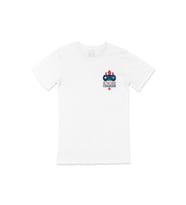 Game Changer Cep Logo Tasarımlı Beyaz Tişört